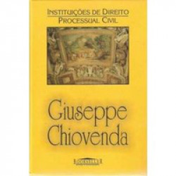 Capa de Instituições de Direito Processual Civil - Giuseppe Chiovenda