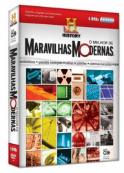 Capa de DVD Maravilhas Modernas - History Channel - Cambou, Don