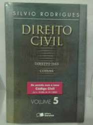 Capa de Direito civil volume 5 - Silvio Rodrigues