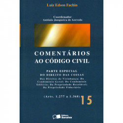 Capa de Comentários ao Código Civil volume 15 - Luiz Edson Fachin