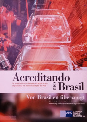 Capa de Acreditando no Brasil - 