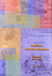 Capa de Institut Martius-Staden - 