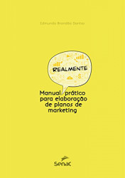 Capa de Manual realmente prático para elaboração de plano de marketing - Edmundo Brandão Dantas