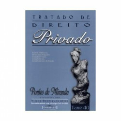 Capa de Tratado de direito privado tomo 40 - Pontes de Miranda