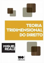 Capa de Teoria tridimensional do direito - Miguel Reale
