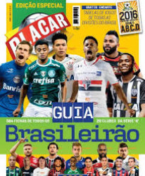 Capa de Placar Guia Brasileiro 2016 - 1 Turno - Placar
