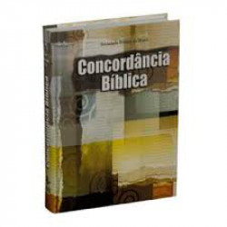 Capa de Concordância bíblica - Sociedade Bíblica do Brasil