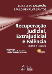 Capa de Recuperação Judicial, extrajudicial e falência - Luiz Felipe Salomão e Paulo Penalva dos Santos