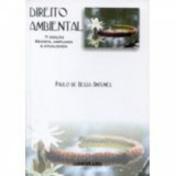Capa de Direito Ambiental - Paulo de Bessa Antunes