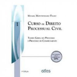 Capa de Curso de Direito Processual Civil Vol. 1 - Montenegro Filho