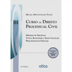 Capa de Curso de Direito Processual Civil Vol.3 - Montenegro Filho