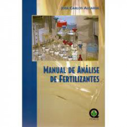 Capa de Manual de Análise de Fertilizantes - José Carlos Alcarde