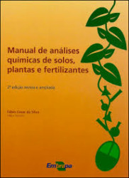 Capa de Manual de análises químicas de solos, plantas e fertilizantes - Fábio Cesar da Silva