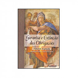 Capa de Garantia e Extinção das Obrigações - Eduardo Espínola