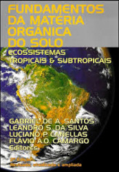 Capa de Fundamentos da matéria orgânica do solo - Gabriel de A. Santos; outros