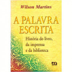 Capa de A palavra escrita - Wilson Martins