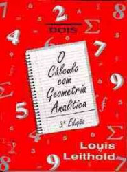 Capa de O cálculo com geometria analítica volume 2 - Louis Leithold