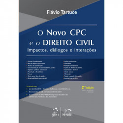 Capa de O novo CPC e o direito civil - FlávioTartuce