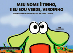 Capa de Meu Nome é Tinho, e Eu Sou Verde, Verdinho - Debby Carman