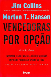 Capa de Vencedoras por opção - Jim Collins; Morten T. Hansen