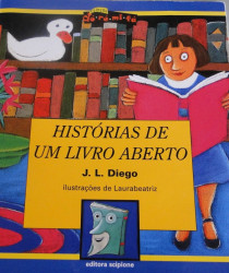 Capa de Histórias de Um Livro Aberto - J. L. Diego