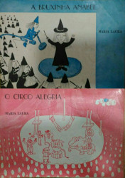 Capa de A bruxinha anabel e o circo da alegria - Maria Laura