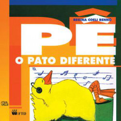 Capa de Pê O Pato Diferente - Regina Coeli Rennó