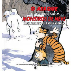 Capa de O ataque dos perturbados monstros de neve - Bill Watterson