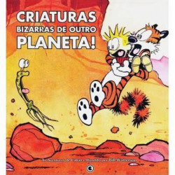 Capa de Criaturas bizarras de outro planeta - Bill Watterson
