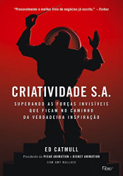 Capa de Criatividade S.A. - Ed Catmull