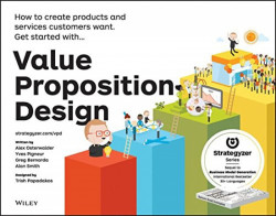 Capa de Value proposition design - Alex Osterwalder; Yves Pigneur; Greg Bernarda; Alan Smith