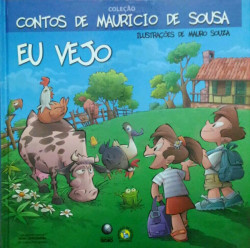 Capa de Eu vejo - Mauricio de Sousa