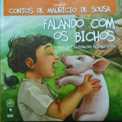 Capa de Falando com os bichos - Mauricio de Sousa