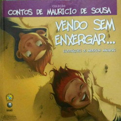 Capa de Vendo sem enxergar... - Mauricio de Sousa
