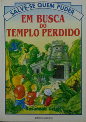 Capa de Em Busca do Templo Perdido - Susannah Leigh