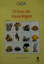 Capa de O livro do trava-língua - Ciça