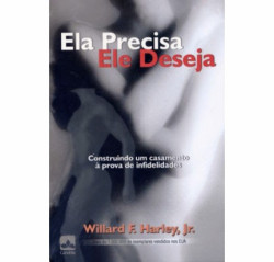 Capa de Ela Precisa, Ele Deseja - Willard F. Harley Jr.