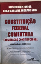 Capa de Constituição Federal comentada - Nelson Nery Junior; Rosa Maria de Andrade Nery