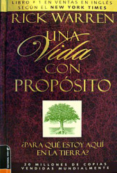 Capa de Una vida con propositos - Rick Warren