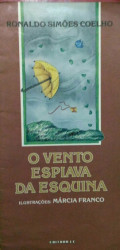 Capa de O vento espiava da esquina - Ronaldo Simões Coelho