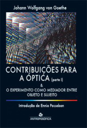 Capa de Contribuições para a óptica - Johann Wolfgang von Goethe