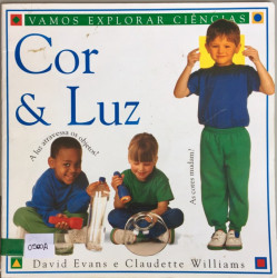 Capa de Cor e luz - David Evans; Claudette Willians