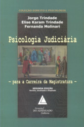 Capa de Psicologia judiciária - Jorge Trindade; Elise Karam; Fernanda Molinari