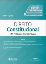 Capa de Direito constitucional em provas discursivas - Paulo Lépore