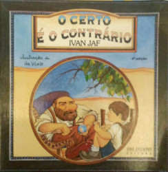 Capa de O certo é o contrário - Ivan Jaf