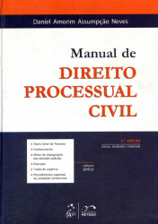 Capa de Manual de direito processual civil - Daniel Amorim Assumpção Neves