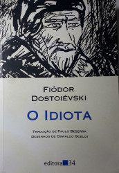 Capa de O idiota - Fiódor Dostoiévski