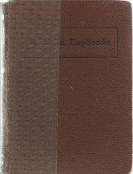 Capa de A Bíblia explicada - S.E McNair