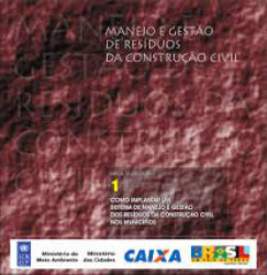 Capa de Manejo e gestão de resíduos da contrução civil 1 - Tarcísio de Paulo Pinto; outros