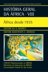 Capa de História geral da África volume VIII - Ali A. Mazrui